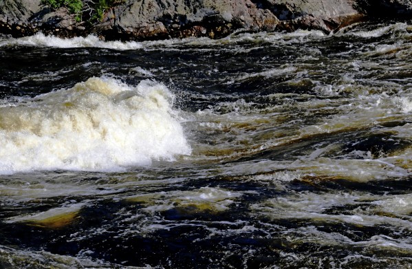 Whitewater Rapids III by Deb Oppermann